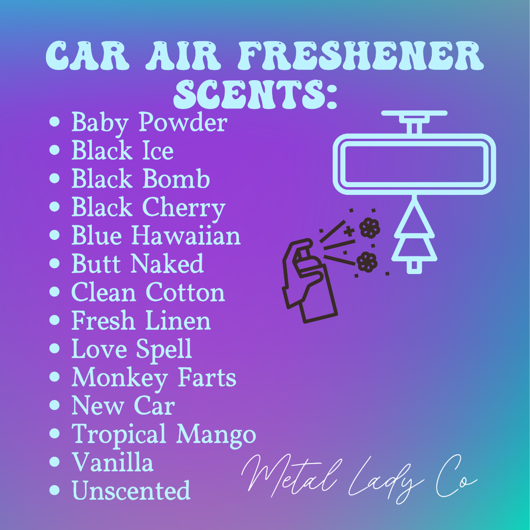 Air Freshener Scents