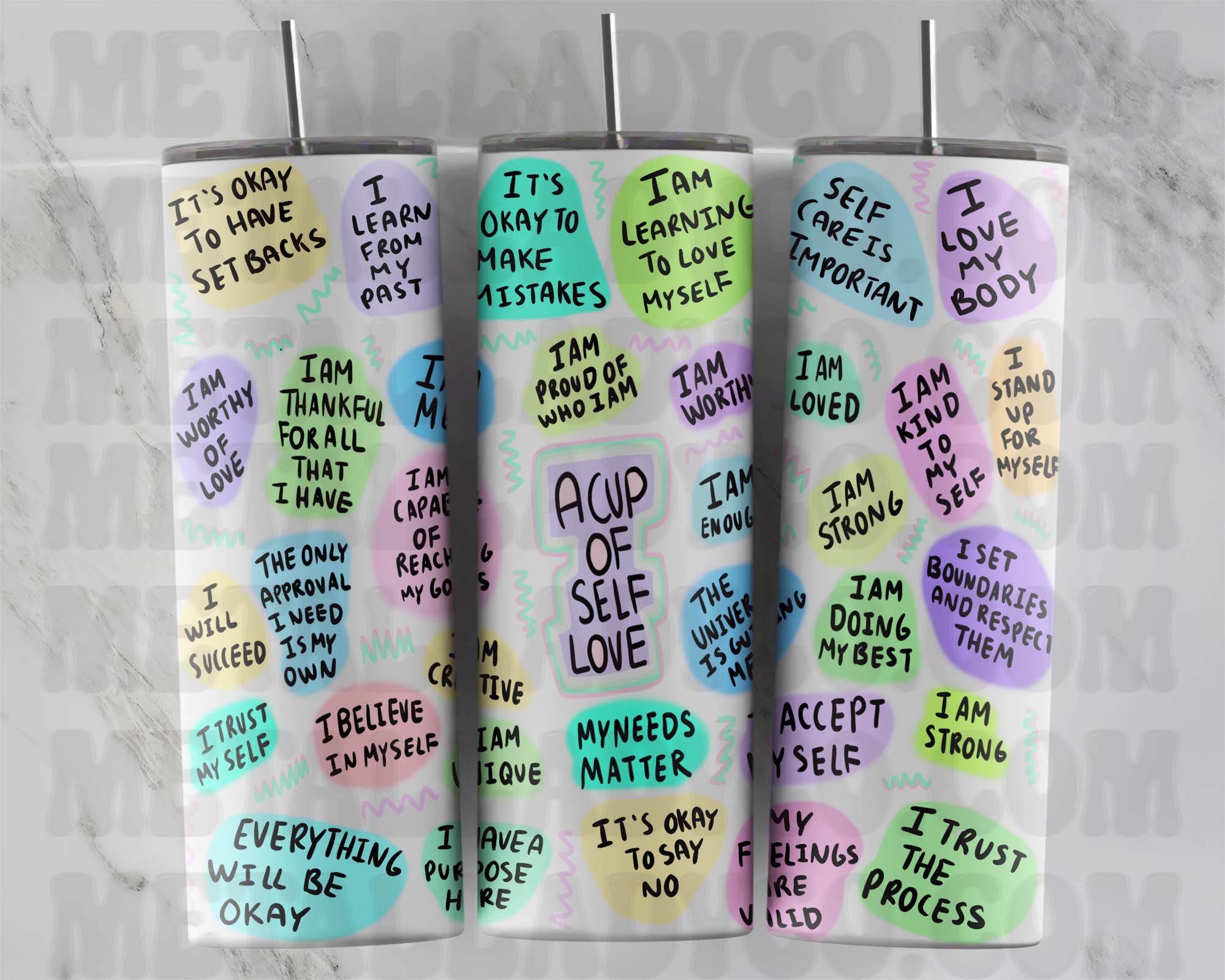 Affirmation Tumblers