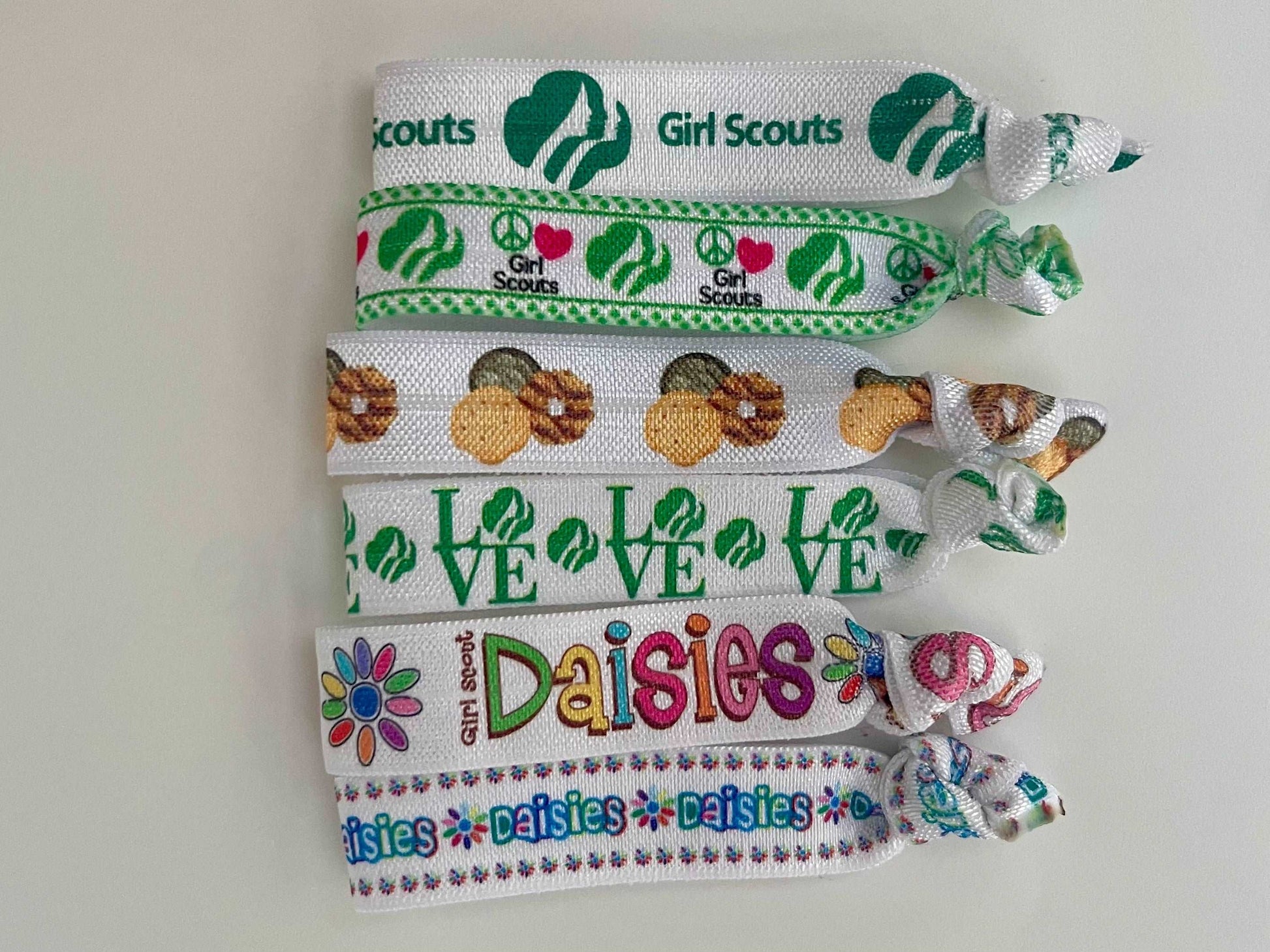 Girl Scout Cookie Hair Tie