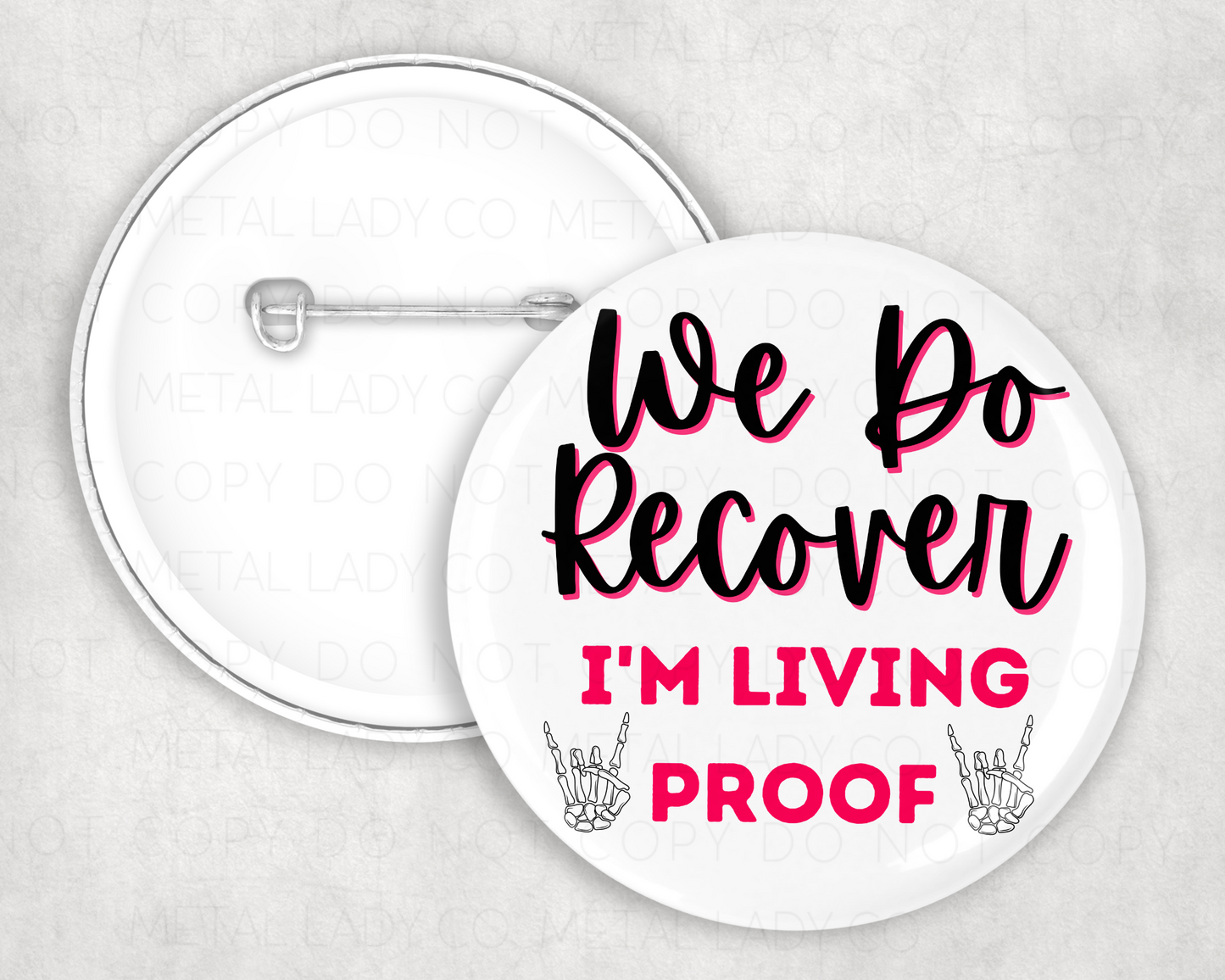 We do recover pin