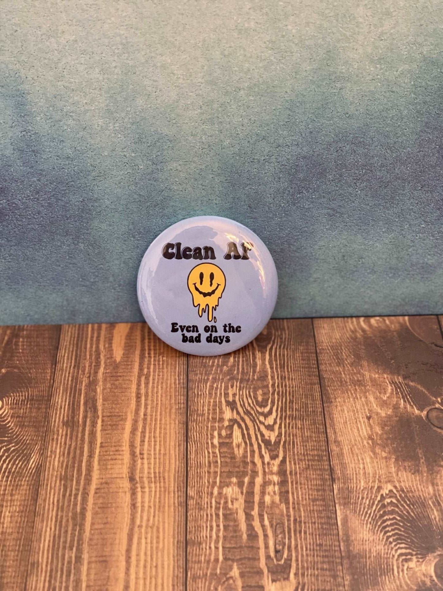 2.2 Inch Clean AF, even on the bad days pinback button pin - MetalLadyBoutiqueThe other bundle