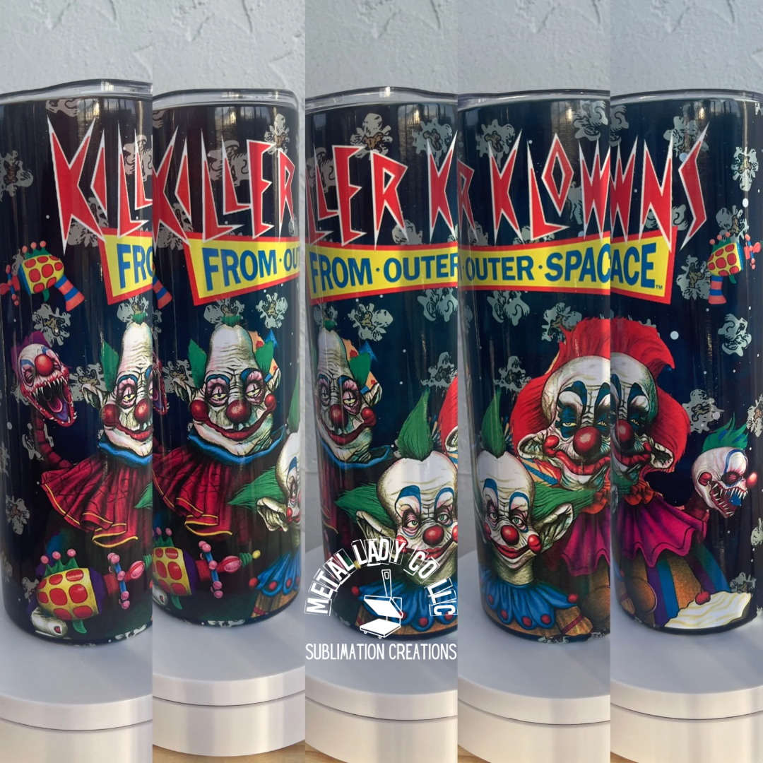 Killer Klown From Outer Space - Popcorn Tumbler