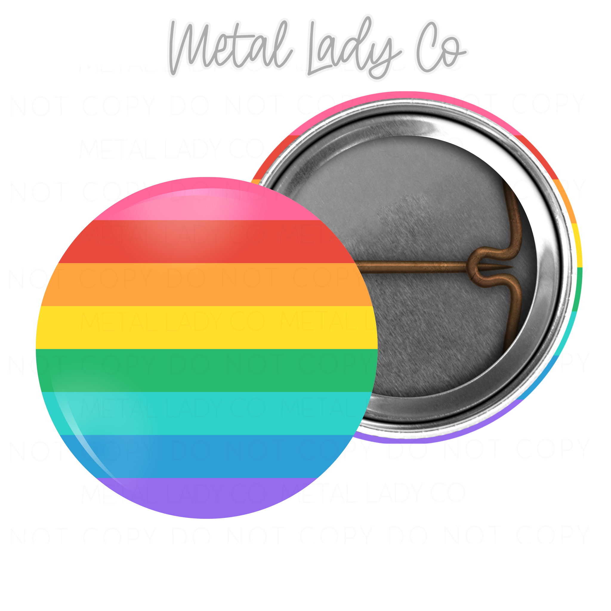 Gilbert Baker Pride Flag Pin