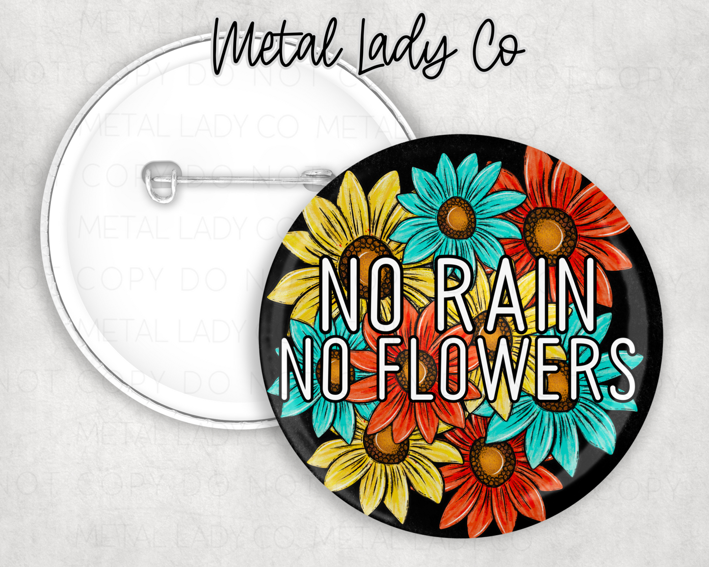 No rain no flowers