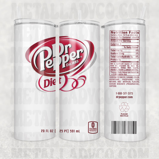 Diet Dr Pepper Can