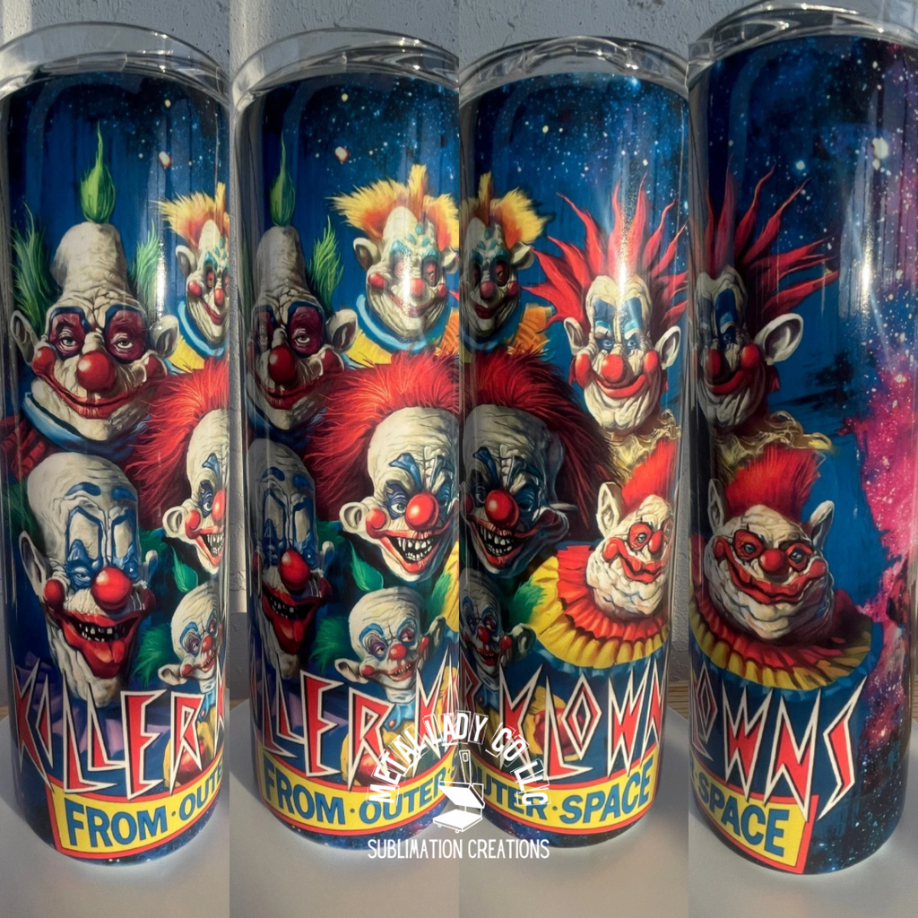 Killer Klowns Outer Space - Galaxy Tumbler