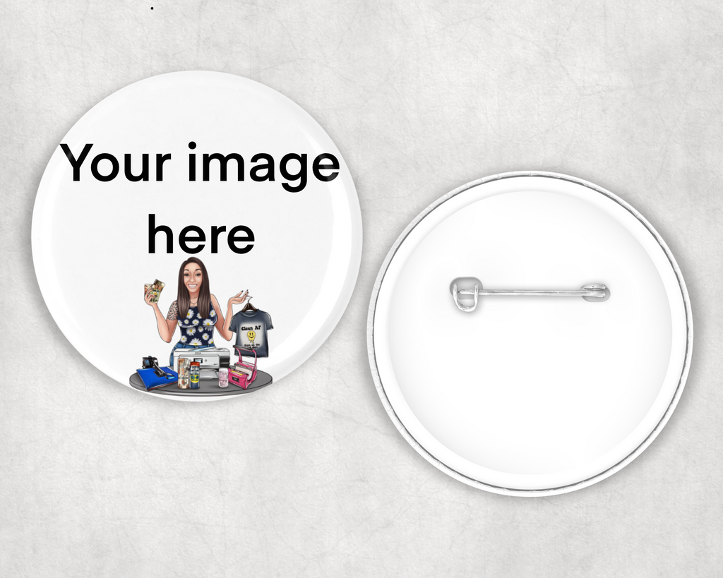 We Do Recover Button – I’m Living Proof (Pink or Black) 💖