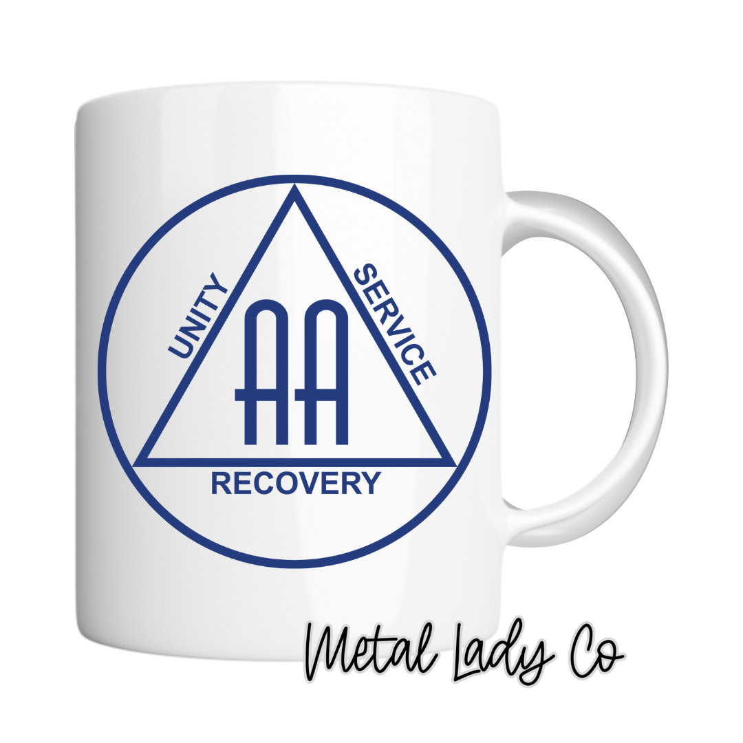 AA Logo Mug Blue