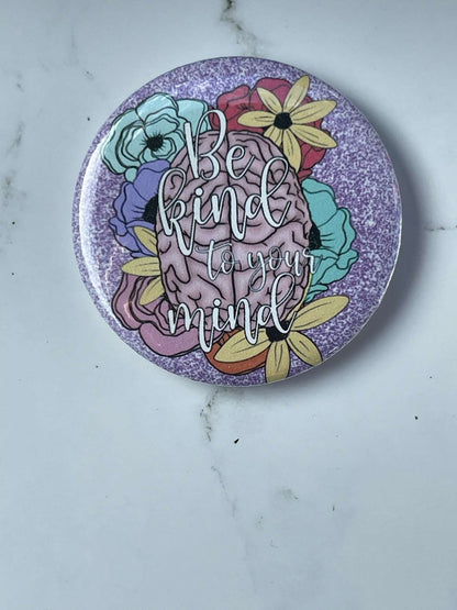 Be kind to your mind pin - MetalLadyBoutique5 pins