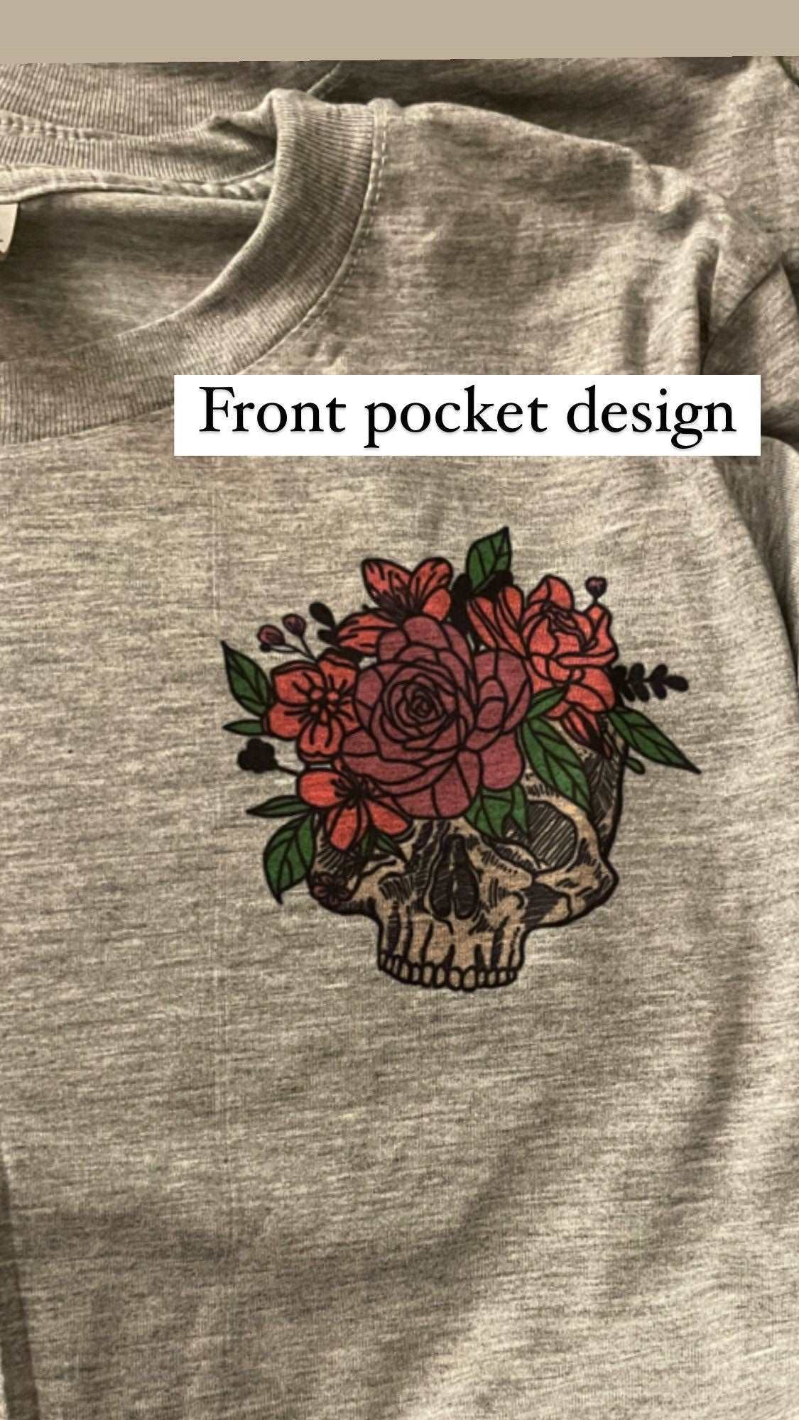 Brave skeleton floral shirt, mental health shirt