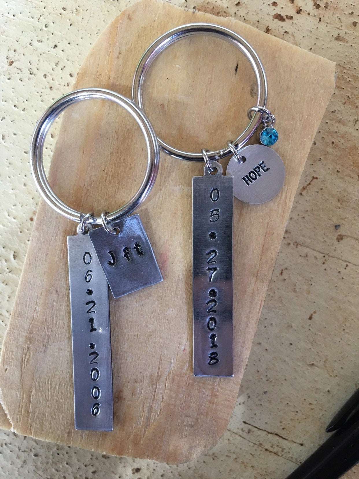 Clean Date Keychains, customize yours now! Recovery 12 step gifts narcotics anonymous alcoholics anonymous