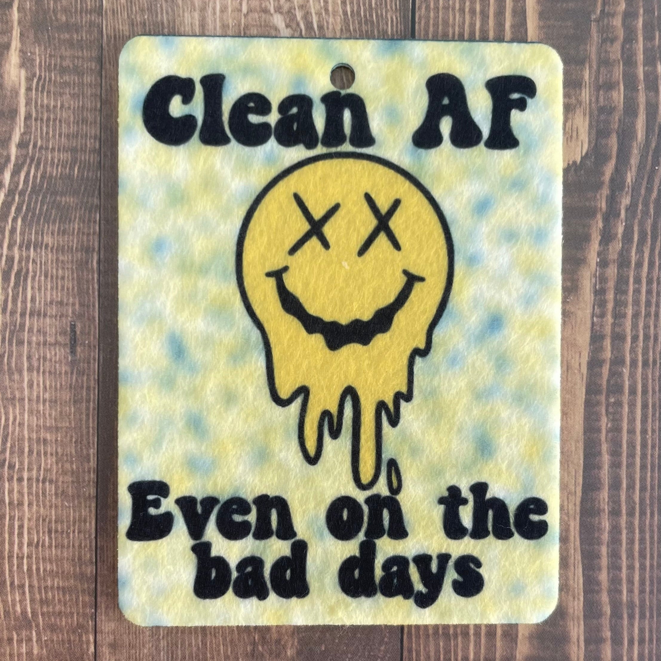 Clean AF even on the bad days 😊