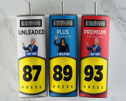 Gas prices Tumbler
