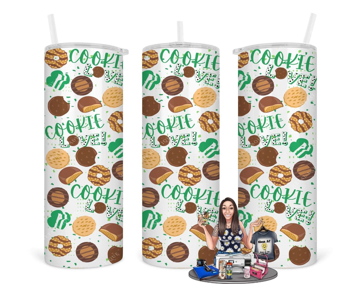 Girl Scout Cookie Tumbler