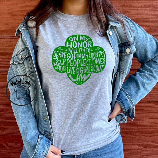 Girl Scout Promise Shirt