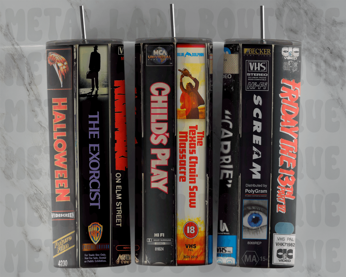 Horror Movie VHS Tumbler