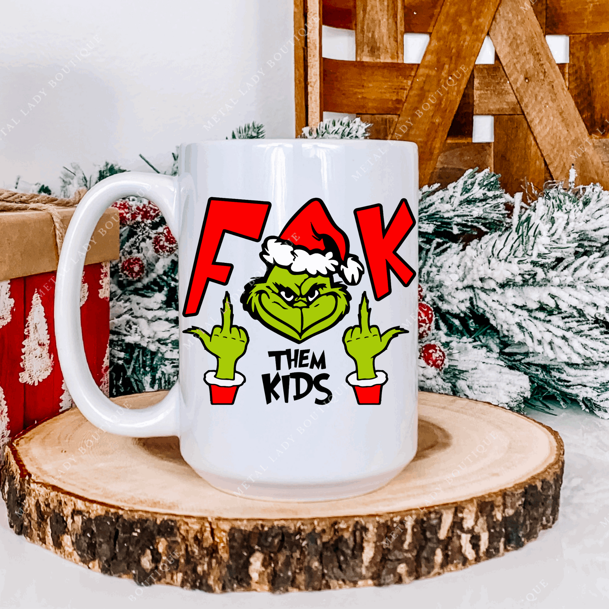 Fuck Them Kids coffee cup