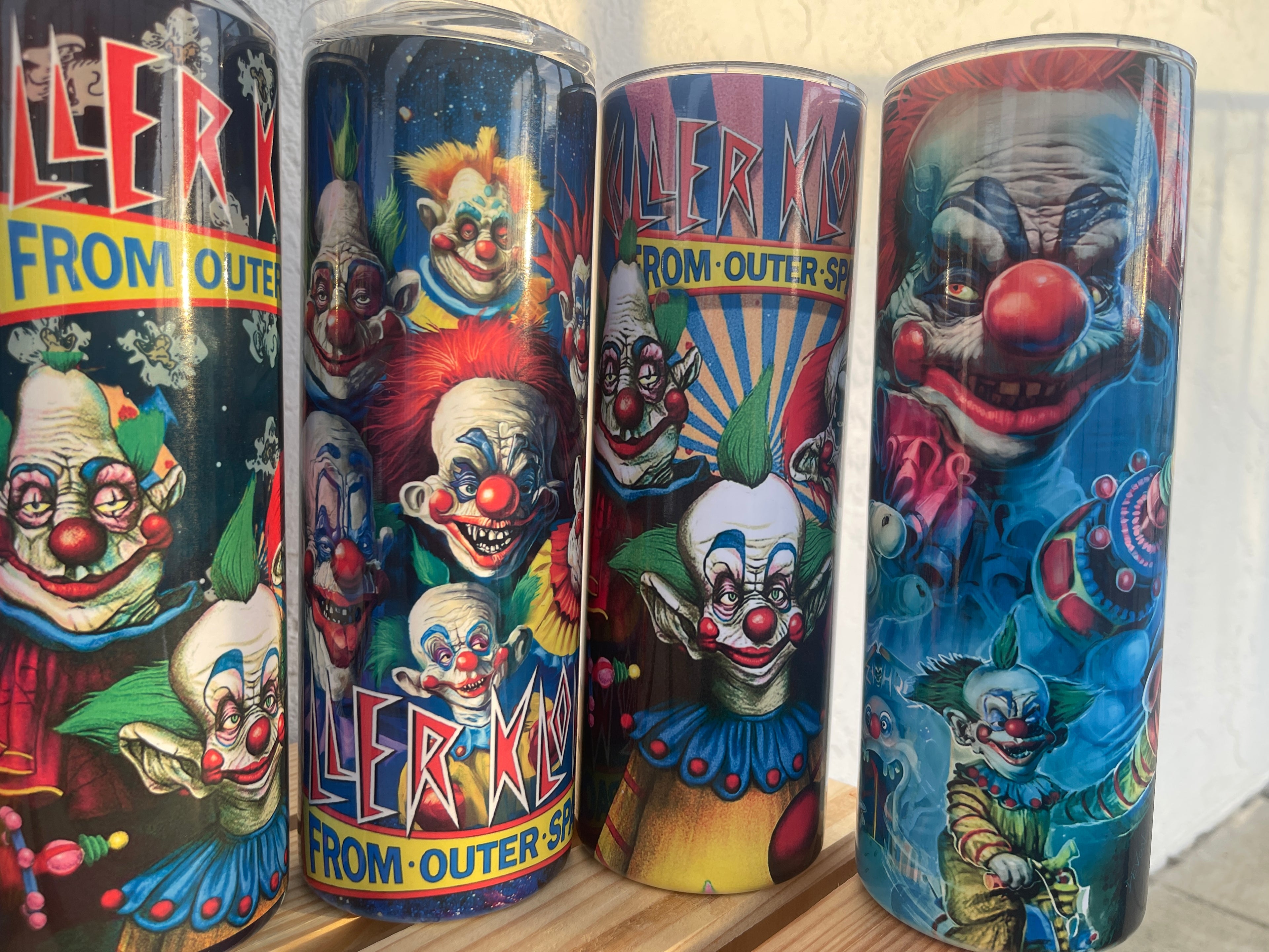 Killer Klowns Outer Space - Galaxy Tumbler
