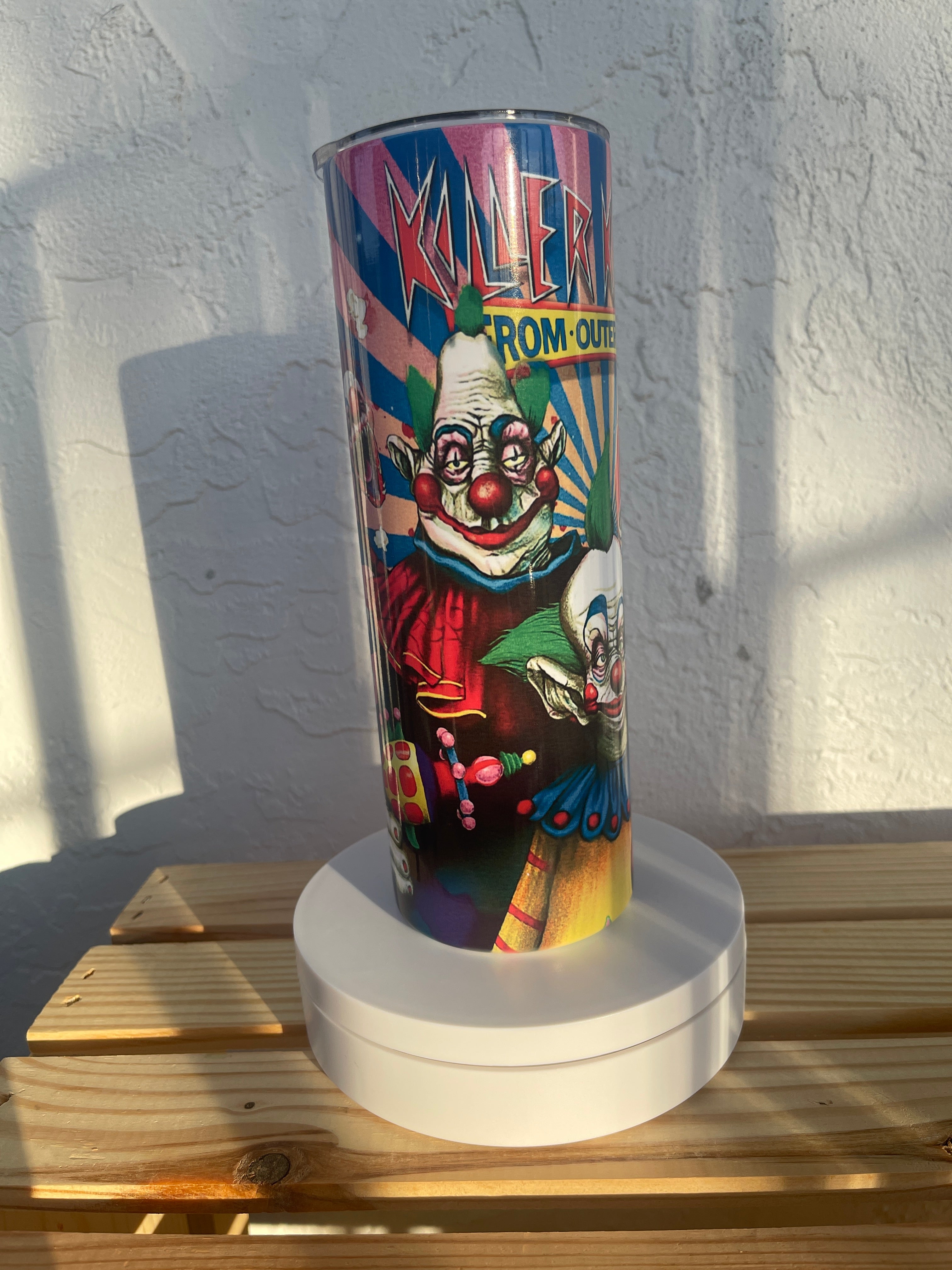 Killer Klowns From Outer Space - Stripes Tumbler