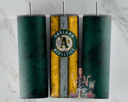 Oakland A's Tumbler