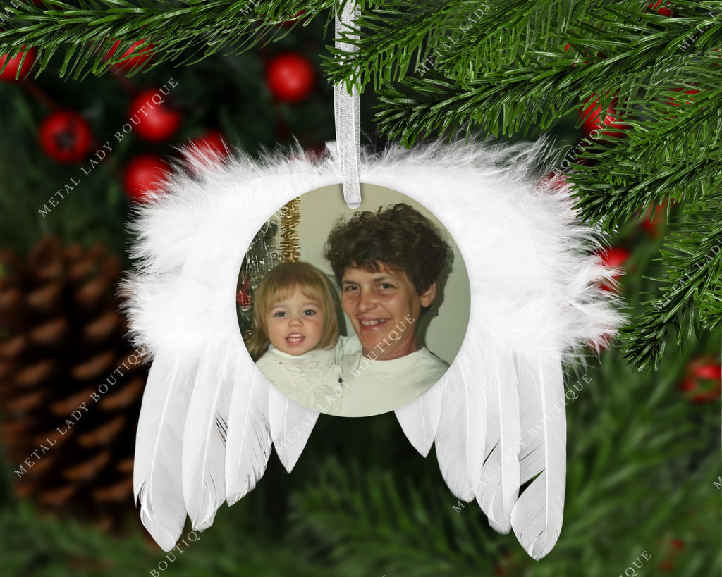 Custom Angel Wing Ornament