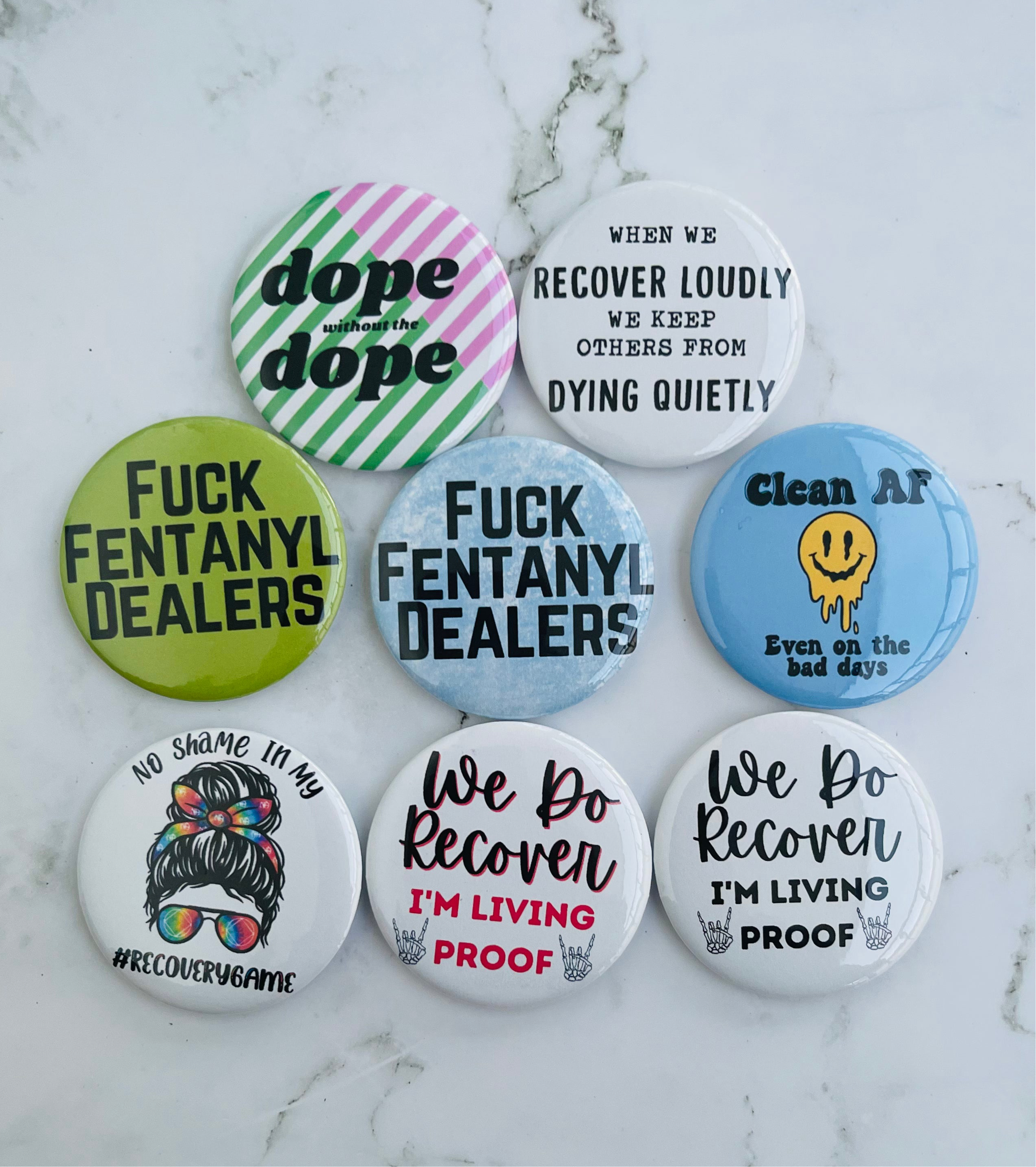 Clean AF 2 inch Exclusive Design