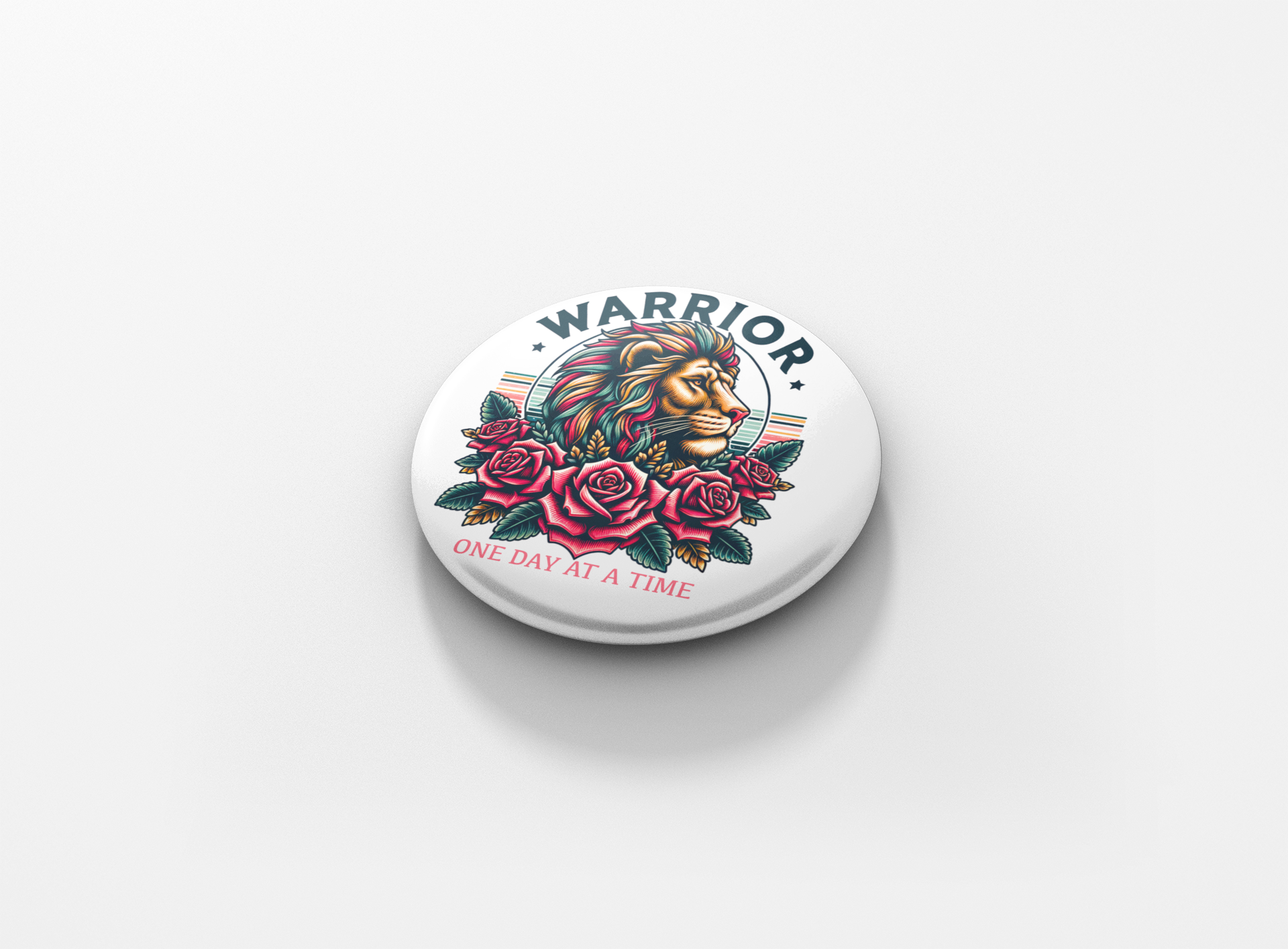 Warrior - One Day At a Time button