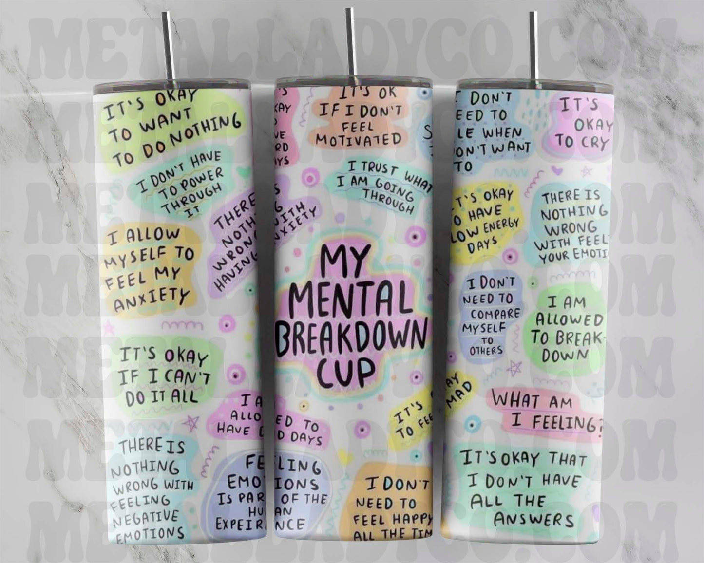 My Mental Breakdown Cup