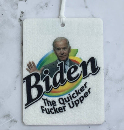 Biden, I Smell Children Car Air Freshener - MetalLadyBoutiqueTropical mango