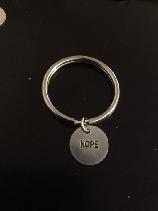 Hope recovery keychain gifts for AA and NA sponsor gifts sobriety gifts