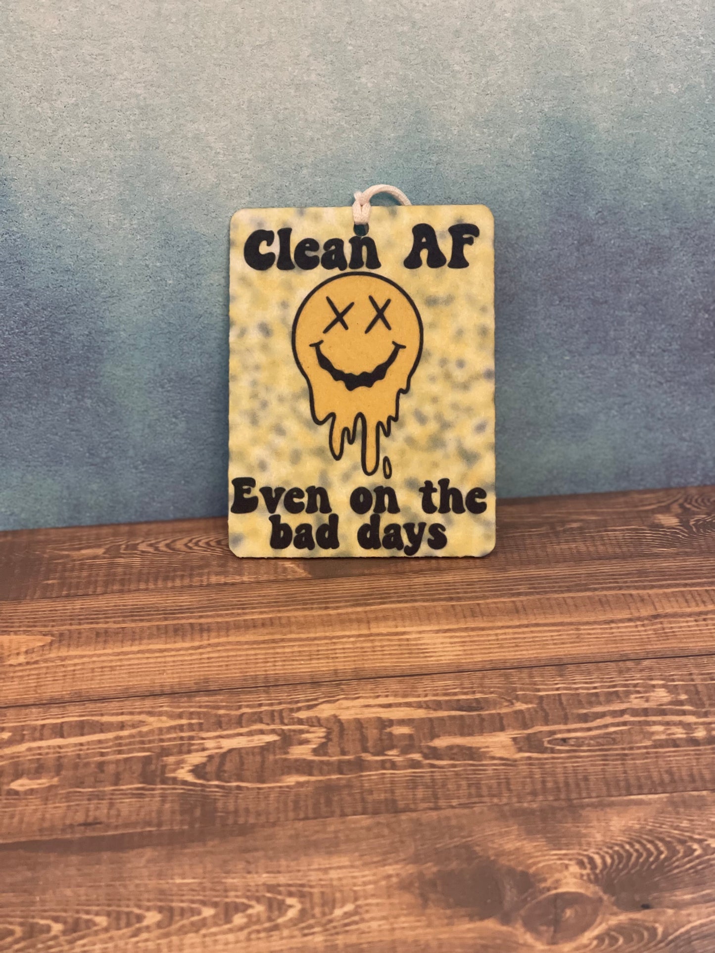 Groovy addiction recovery air freshener, Clean AF even on the bad days