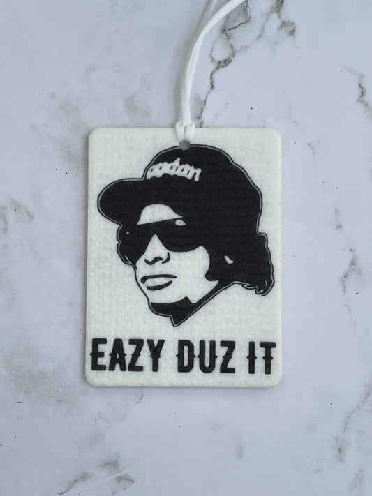 Eazy-E Car Air Freshener, Eazy Duz It